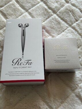 New ReFA S Carat Ray Beauty Tool & ReFa Expression Enrich Facial Soap